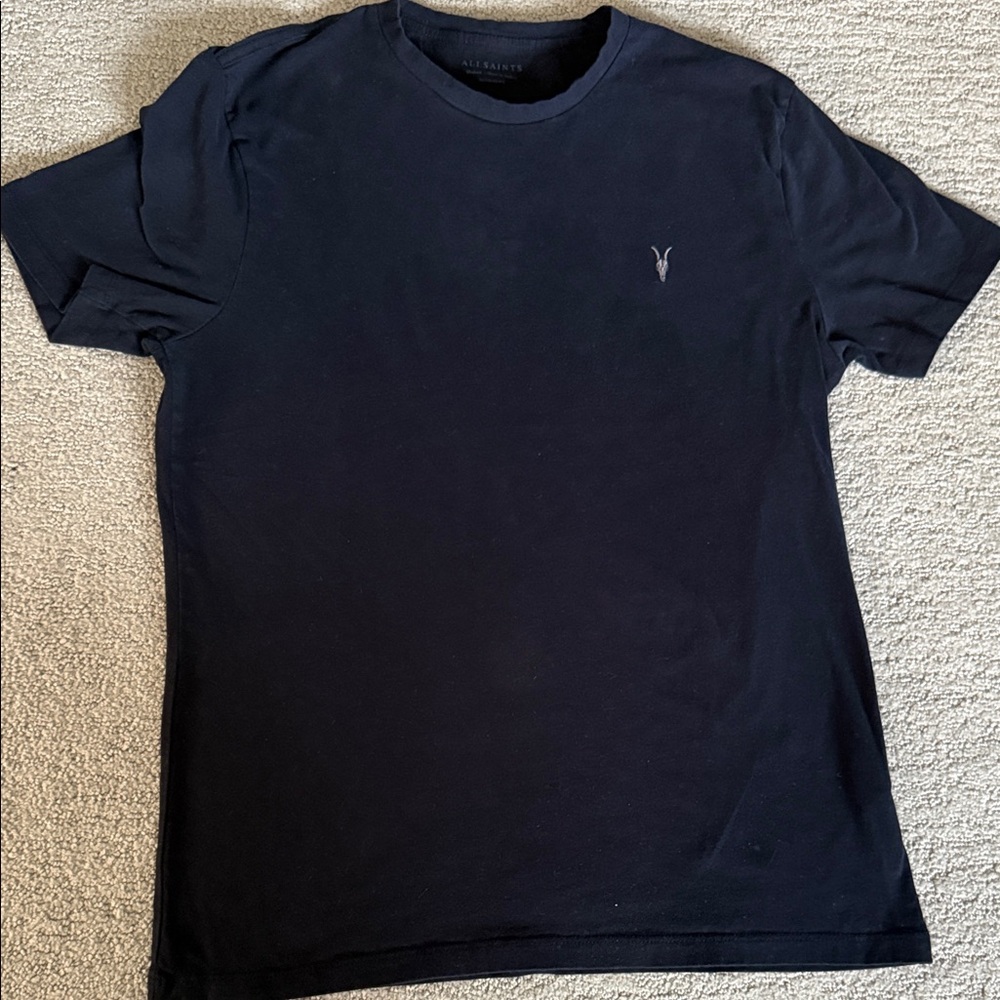 Men's Black All Saints T-Shirt